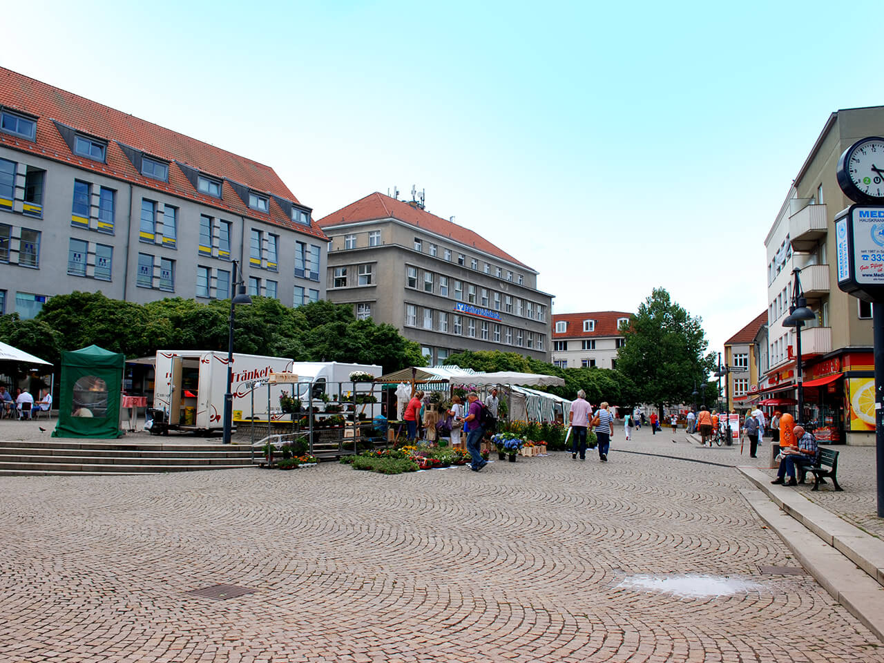 Markt in der Altstadt Spandau