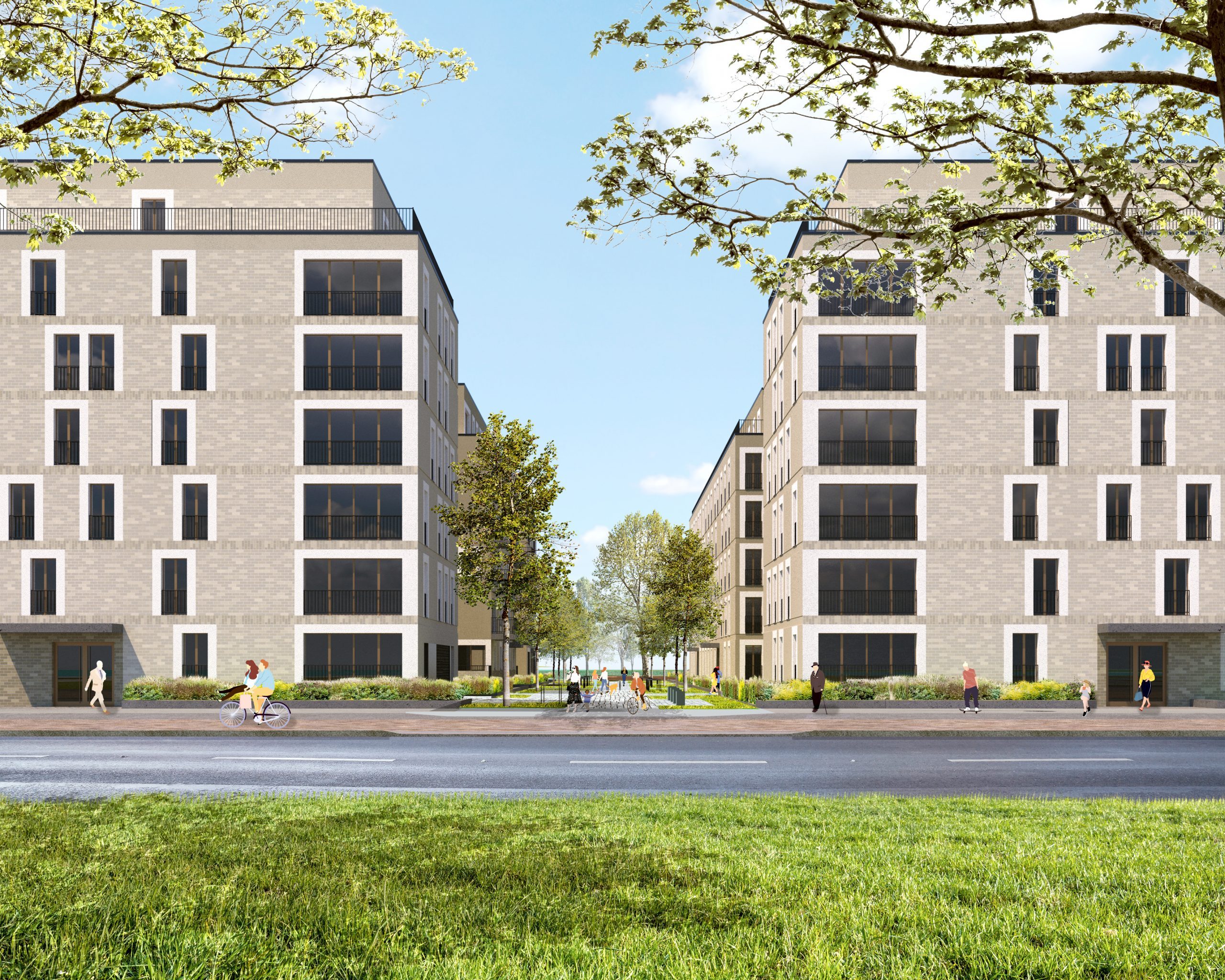 Letzte große Etappe in der Waterkant Berlin: Baustart für rund 1.000 Wohnungen in Spandau